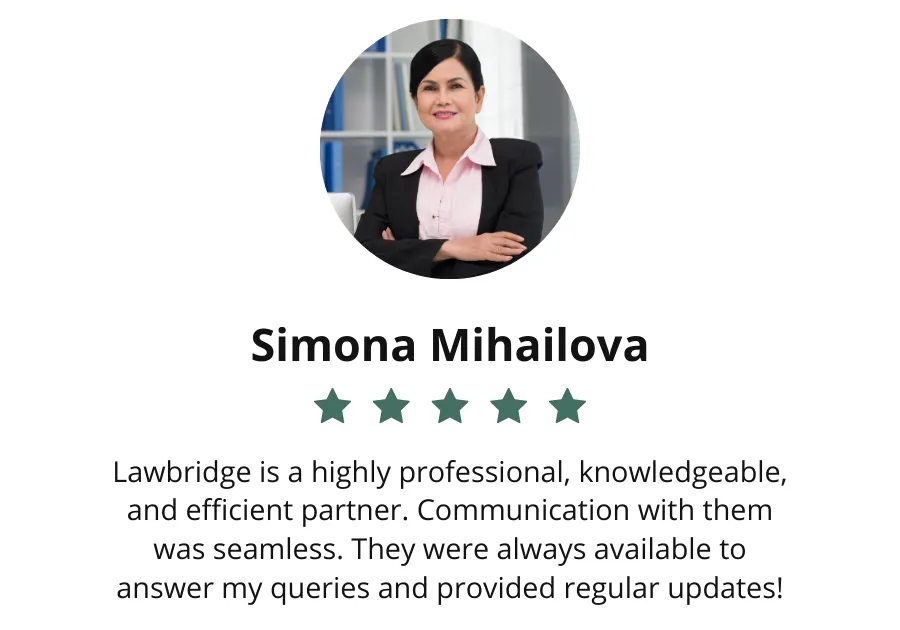 Simona Mihailova testimonial
